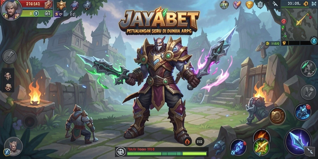 Tampilan gameplay JAYABET yang mendebarkan dan grafis menakjubkan.