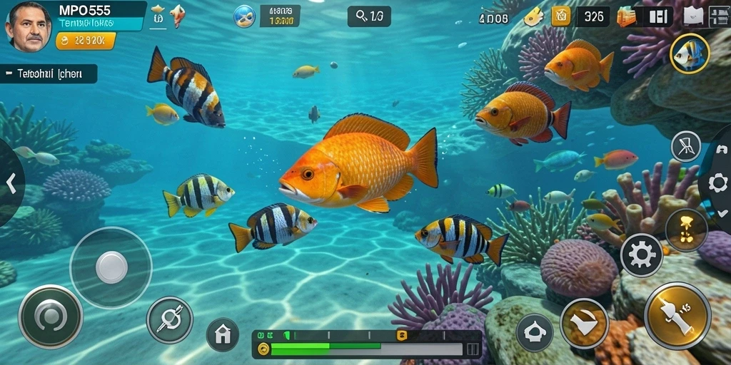 Tampilan gameplay Tembak Ikan yang menakjubkan di MPO555.
