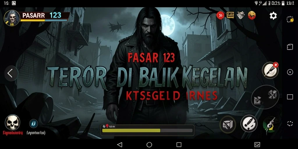 Gameplay PASAR123 yang menegangkan dan menyeramkan.