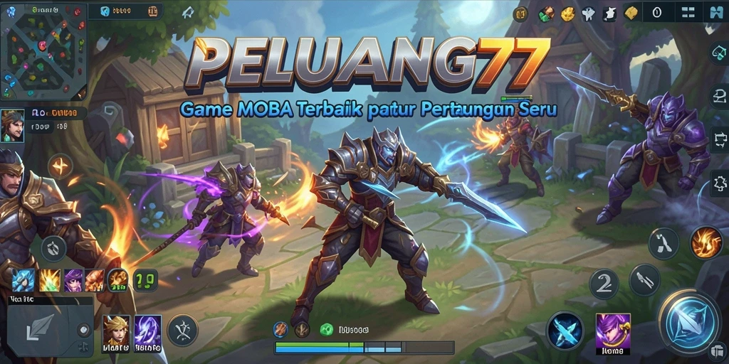 Tampilan gameplay menarik di PELUANG77 dengan pertarungan yang dinamis